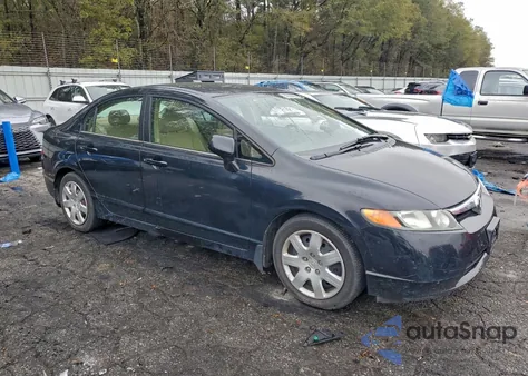 2006 Honda Civic Lx из США, поврежденный, VIN 1HGFA15576L122087